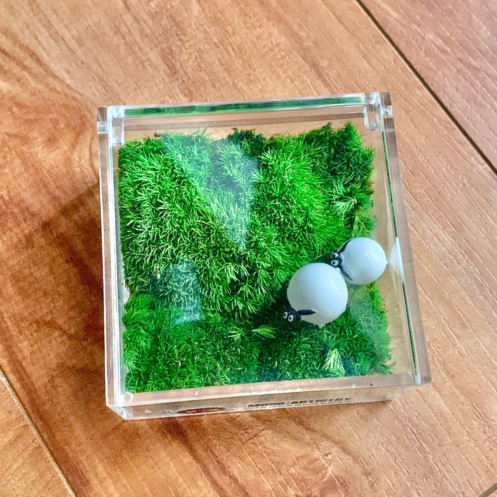 Table Decor Mini Sheep Decoration Micro Landscape Lawn Handmade