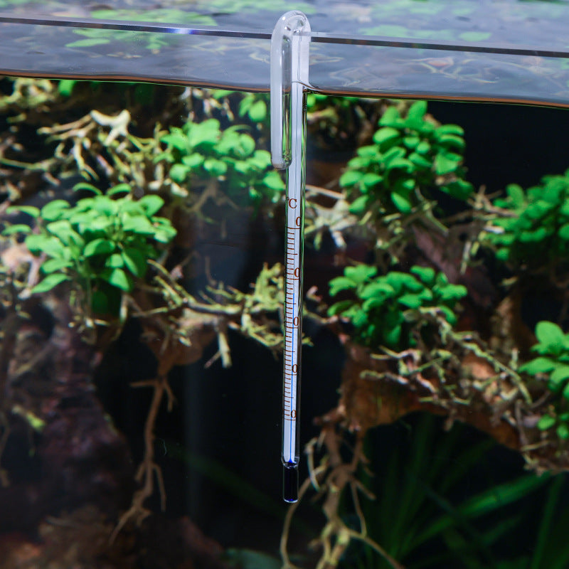 Aquarium Thermometer, 0-40°C Range, Ultra-Slim Design (120mm x 6mm)